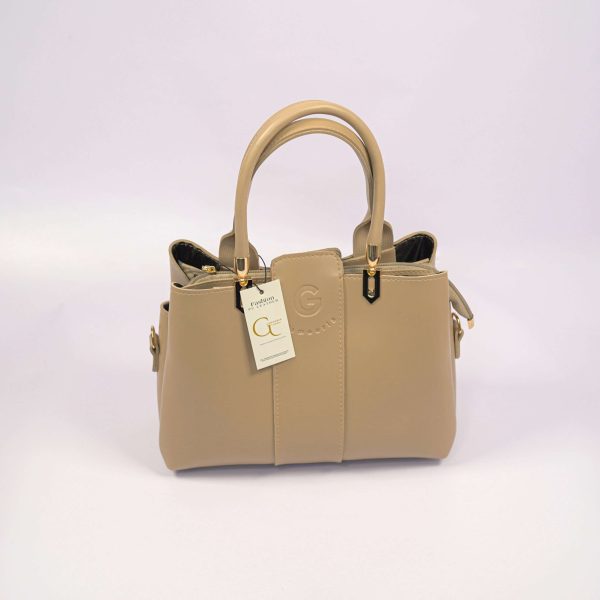 Top Handle Classy Beige (with pouch) - Image 3