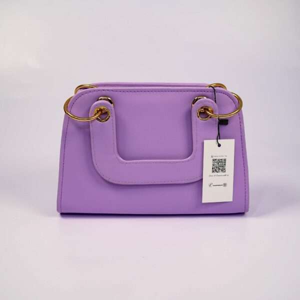 D-Handle Bag Purple