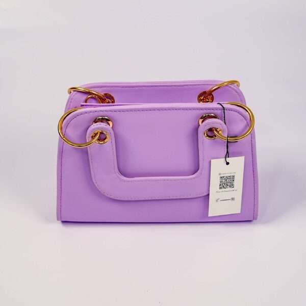 D-Handle Bag Purple - Image 2