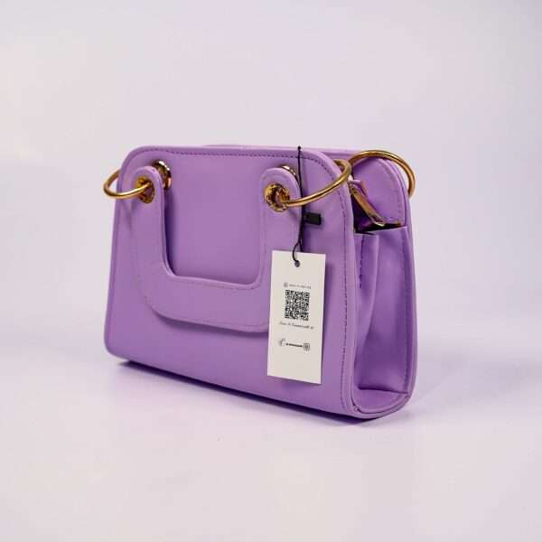 D-Handle Bag Purple - Image 3