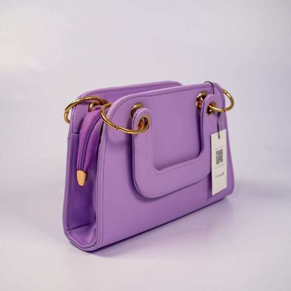 D-Handle Bag Purple - Image 4