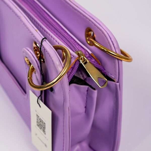 D-Handle Bag Purple - Image 5