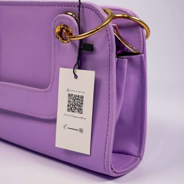 D-Handle Bag Purple - Image 6