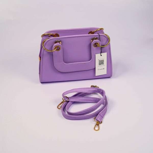 D-Handle Bag Purple - Image 10