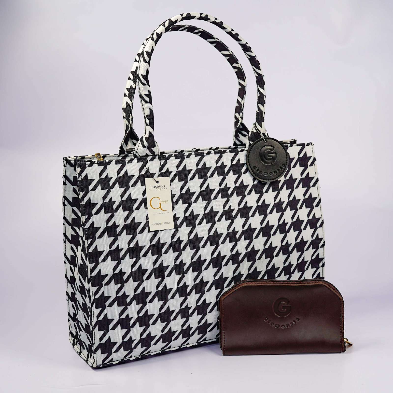 Zebra Print Tote Bag