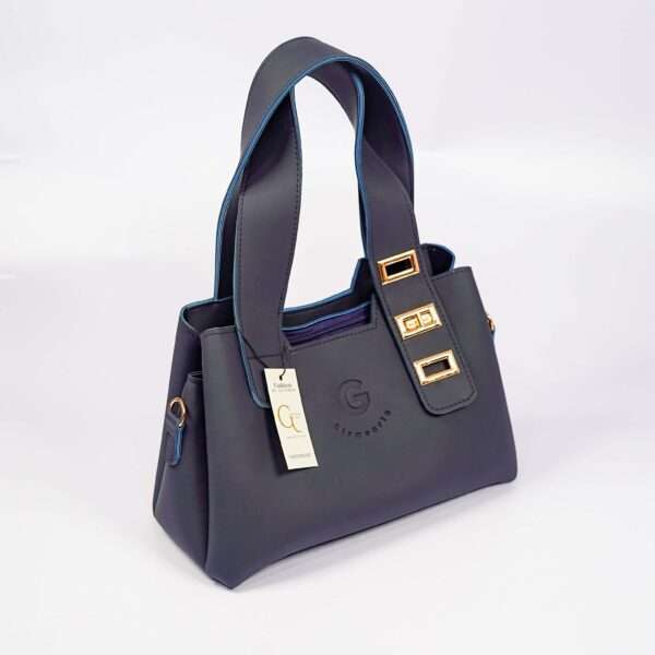 Elegance Handbag Midnight Blue - Image 3