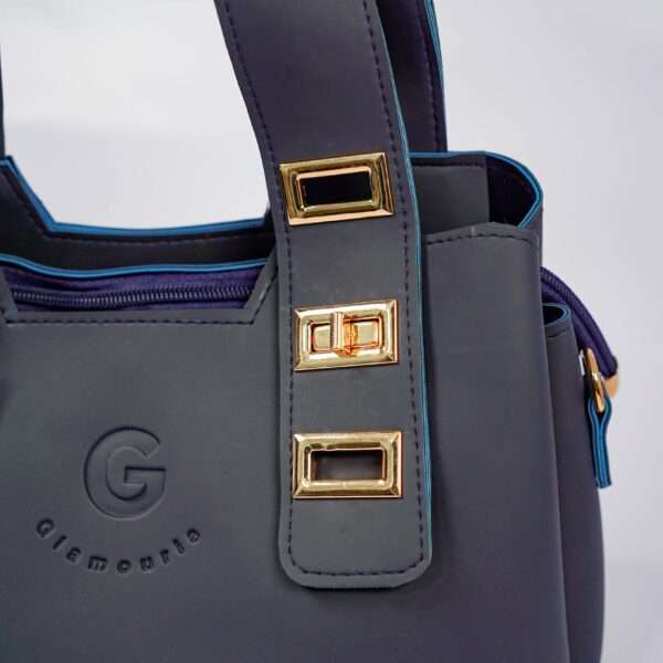 Elegance Handbag Midnight Blue - Image 5