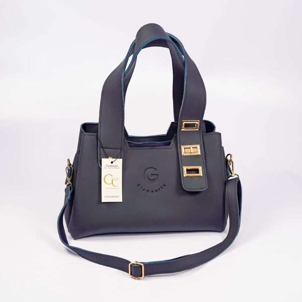 Elegance Handbag Midnight Blue - Image 8