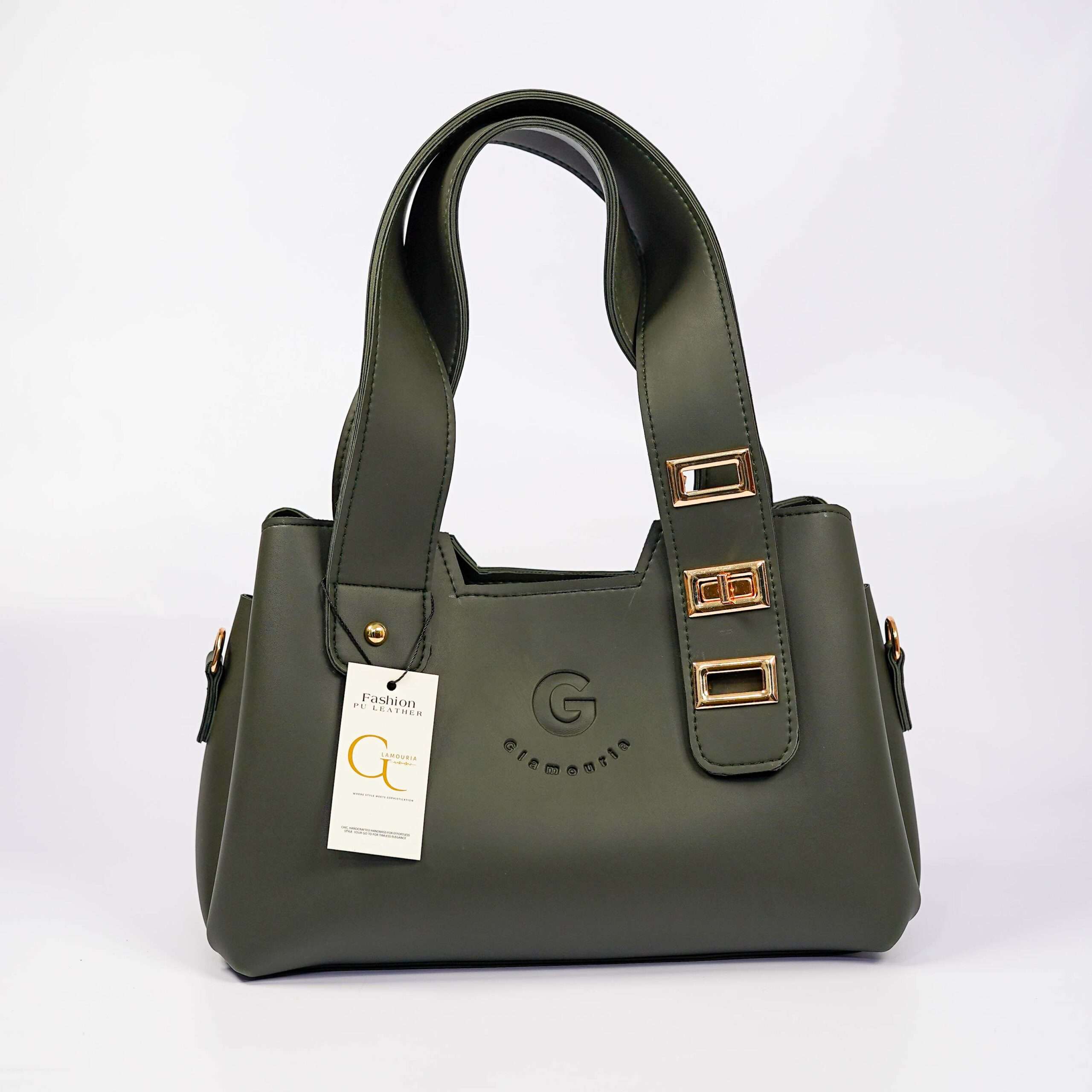 Elegance Handbag Olive Green